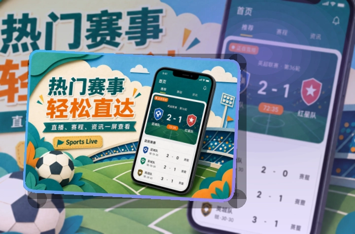 满冠体育 App 完场推送页面